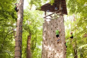 Ropes Course & Climbing Wall at Congressional School