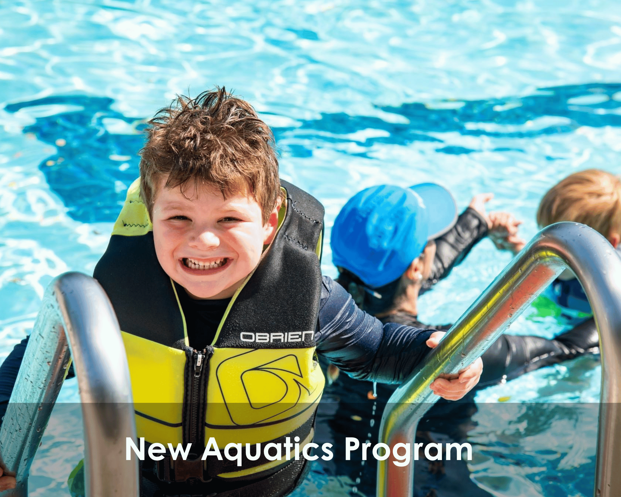 Student swimming at Congressional School