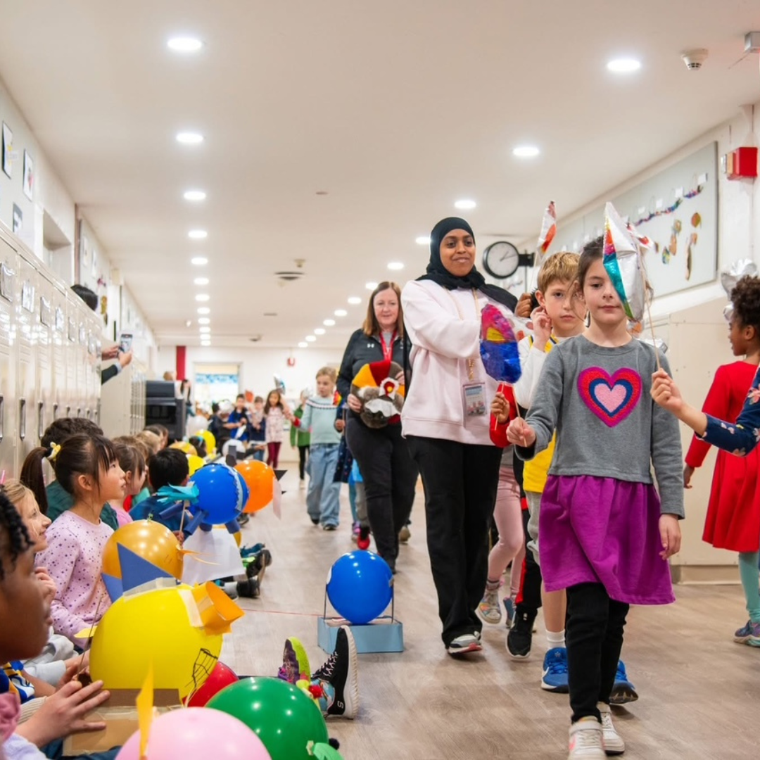 Kindergarten parade