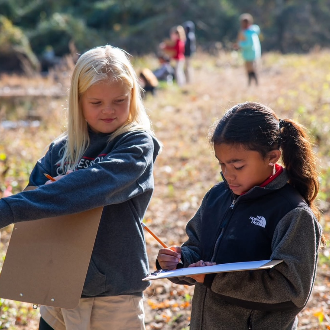 Outdoor learning at Congressional School