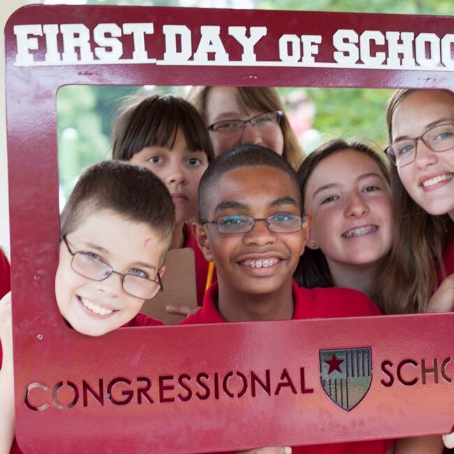 1st day of school frame